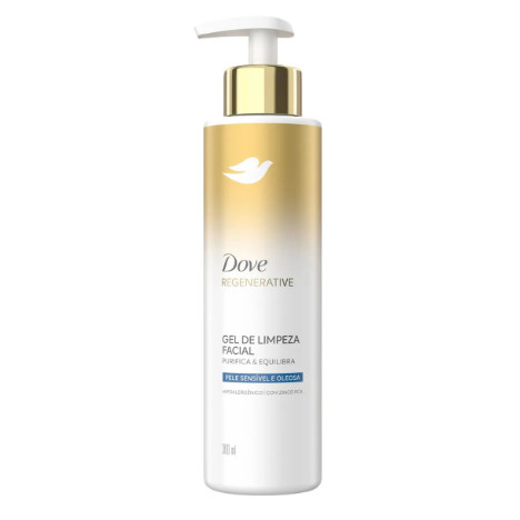 Gel de Limpeza Facial Dove Regenerative Purifica & Equilibra 300ml