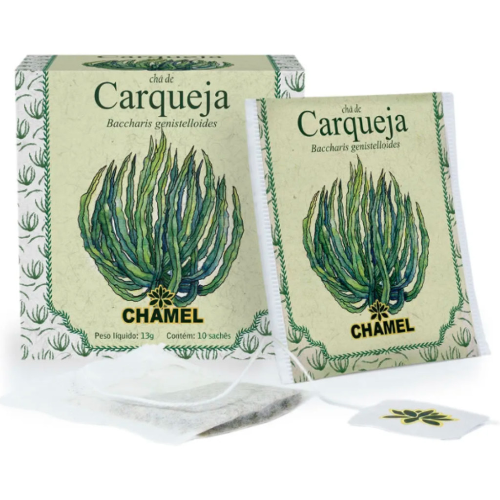 Sache Chá Carqueja 13g - CHAMEL em Oferta na Shopee