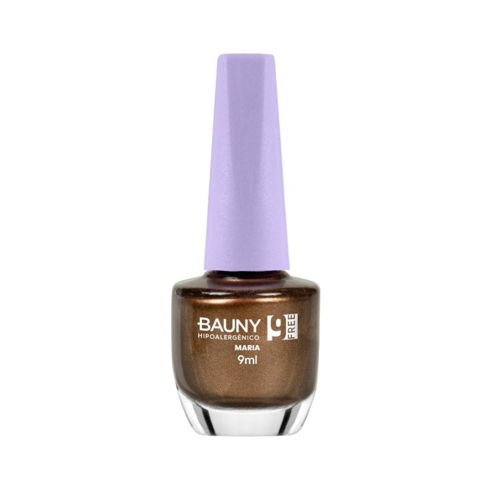 Esmalte Bauny Cosméticos Metalizado Maria 9free 9ml em Oferta na Shopee
