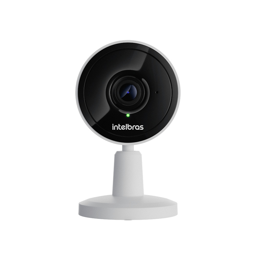 Câmera Inteligente Interna Wi-fi HD IMX1 Branca Intelbras em Oferta na Shopee
