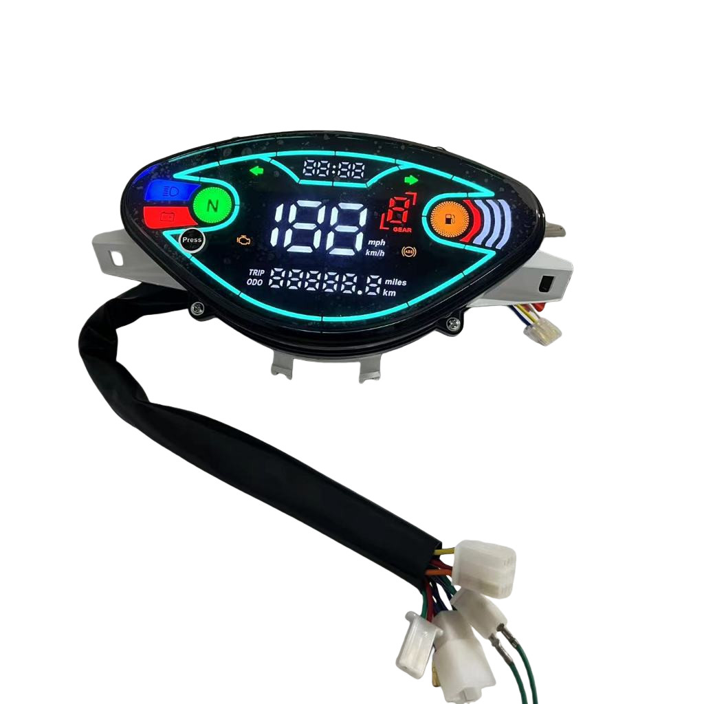 Painel Para Honda Biz 125 Es/ks 2005-2008 Medidor Digital Velocímetro LED Montagem