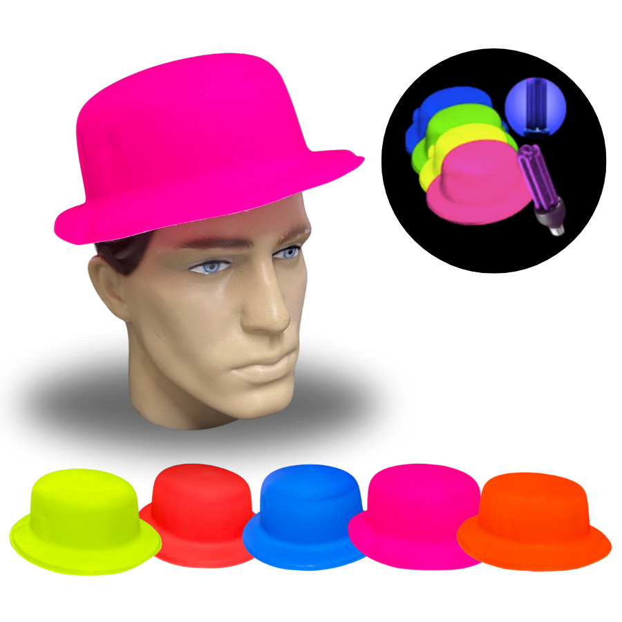 Chapéu coquinho cores neon sortido Festa Balada em Oferta na Shopee