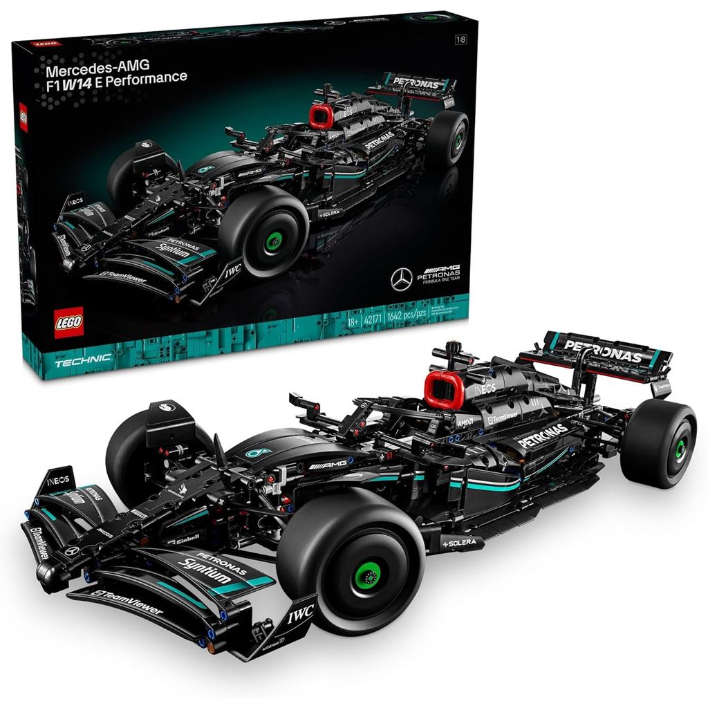 LEGO Set Technic 42171 Mercedes-AMG F1 W14 E Performance 1642 peças