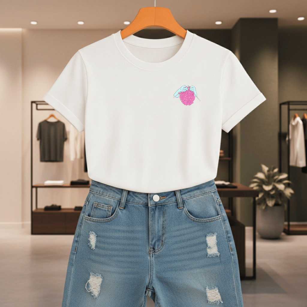 Camiseta T-Shirt Baby Look Feminina Estampada Faculdade Psicologia Varias Cores 100% Algodão