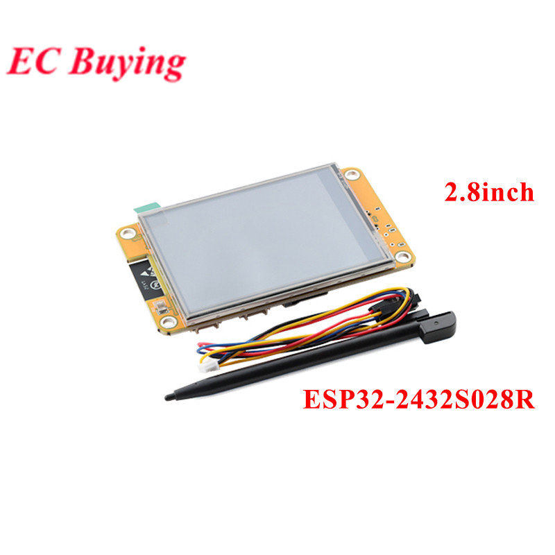 ESP32 2.8 Polegada TFT LCD Touch Display WiFi Ble Módulo LVGL HMI GUI Placa De Desenvolvimento De Controle Inteligente