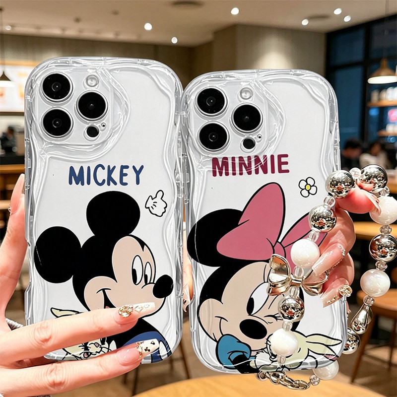 Capa Para Samsung A56 A36 A55 A54 A16 A15 A14 A05 A51 A52 A34 A35 A32 A13 A12 A04E Mickey Mouse Caso De Telefone NKcase