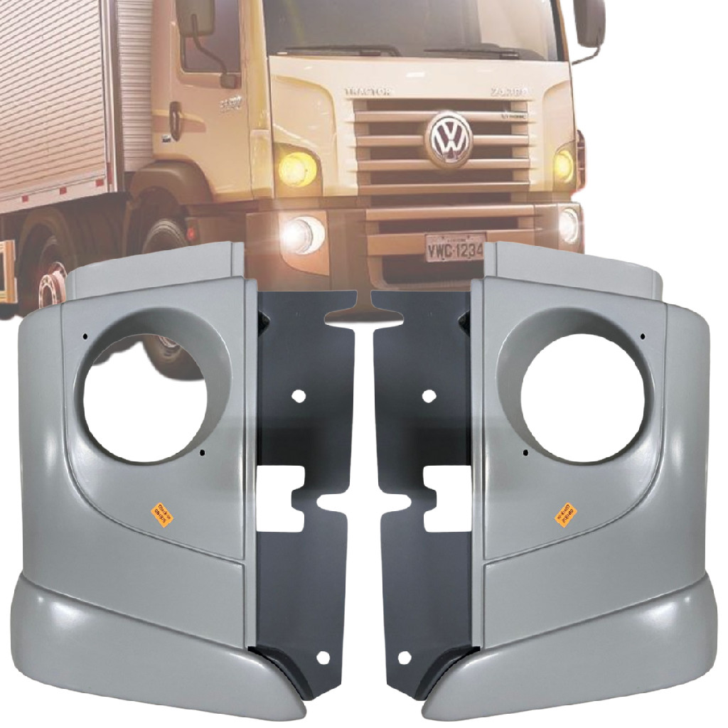 Par Ponteira Para-choque Vw Constellation 13180 15180 24250