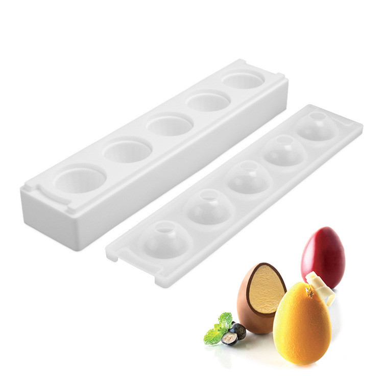 Molde de silicone para bolo, 5/8/12 ovos, sabão de silicone, processo frio, molde de sabão, faça você mesmo, molde de co