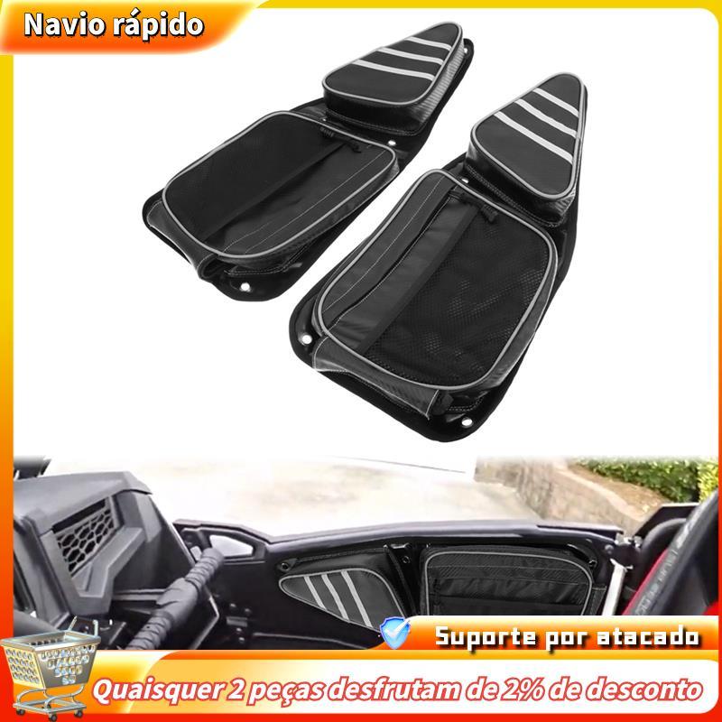 Bolsa Lateral UTV , Bolso Para Motorista RZR , Porta Do Passageiro , De Armazenamento , Joelheira À Prova D'água Frontal