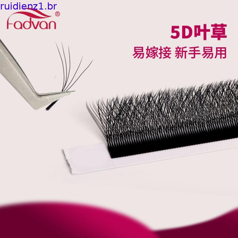 Fadvan 10PCS YY eyelashes Extensão De Cílios Postiços Em Formato De Premium Maquiagem Y shape 8-15