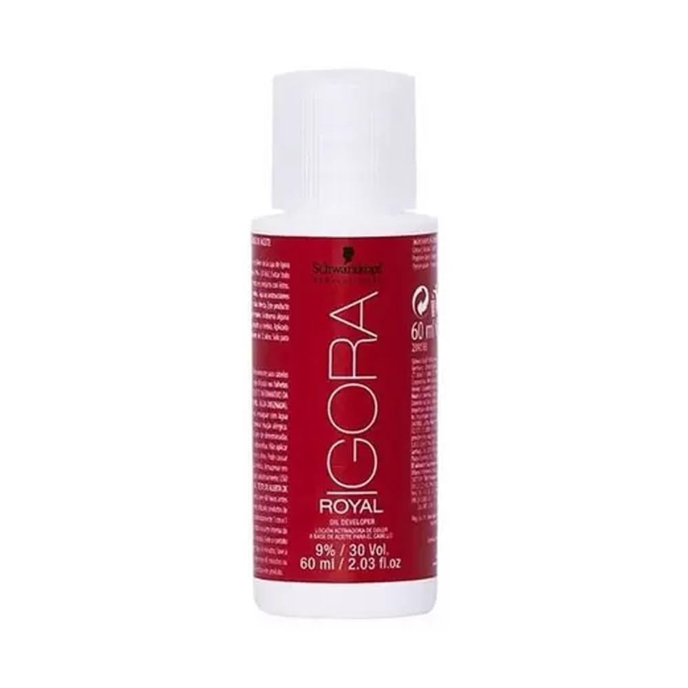 Água Oxigenada Igora Royal Schwarzkopf 30vol 60ml