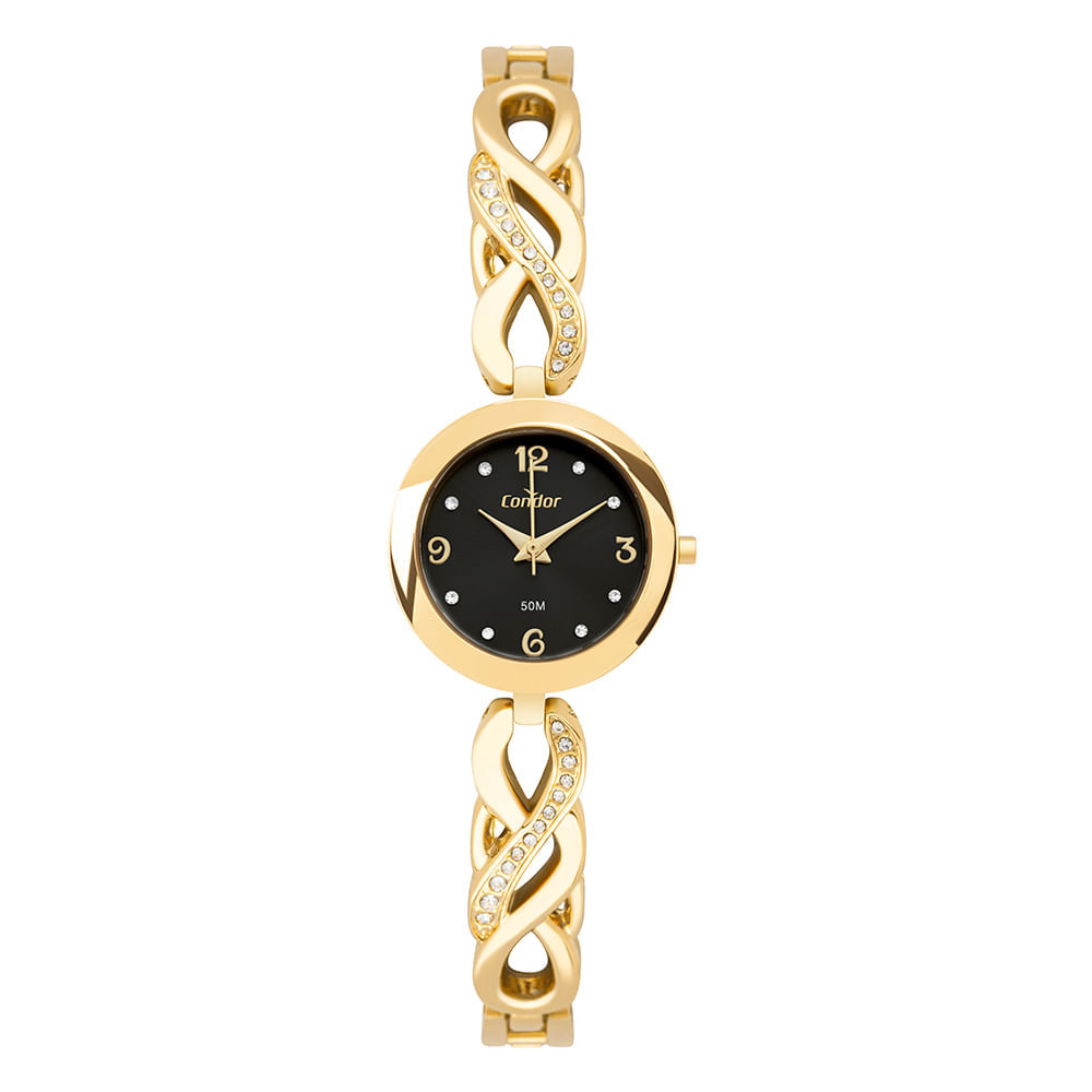 Relógio Condor Feminino Bracelete Dourado - CO2035NVL/5P