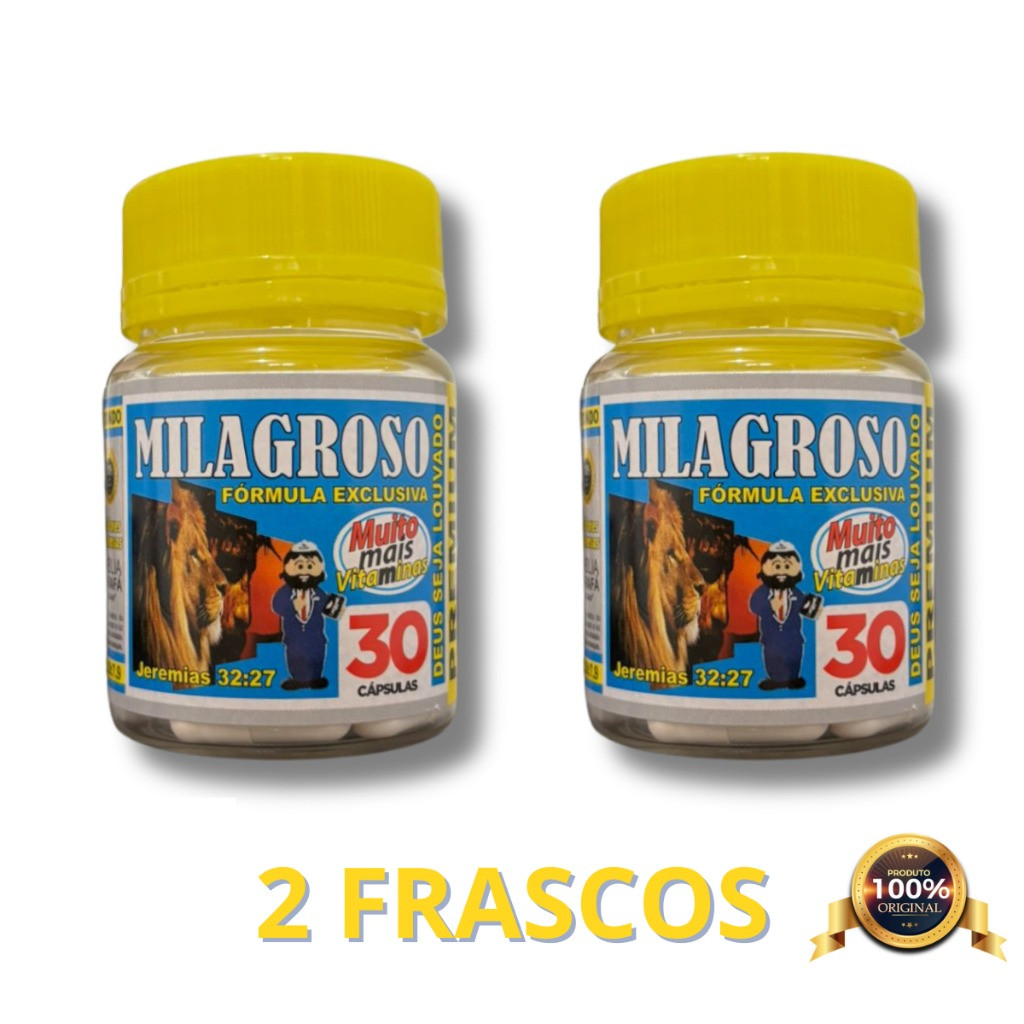 02 Balsamo Jes Pro Milagro_so Original Premium Nota Fiscal