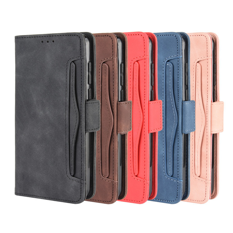 Alcatel 1SE 2020 Capa de telefone Alcatel 1se 2020 Slot para vários cartões Capa de couro para telefone Capa Flip
