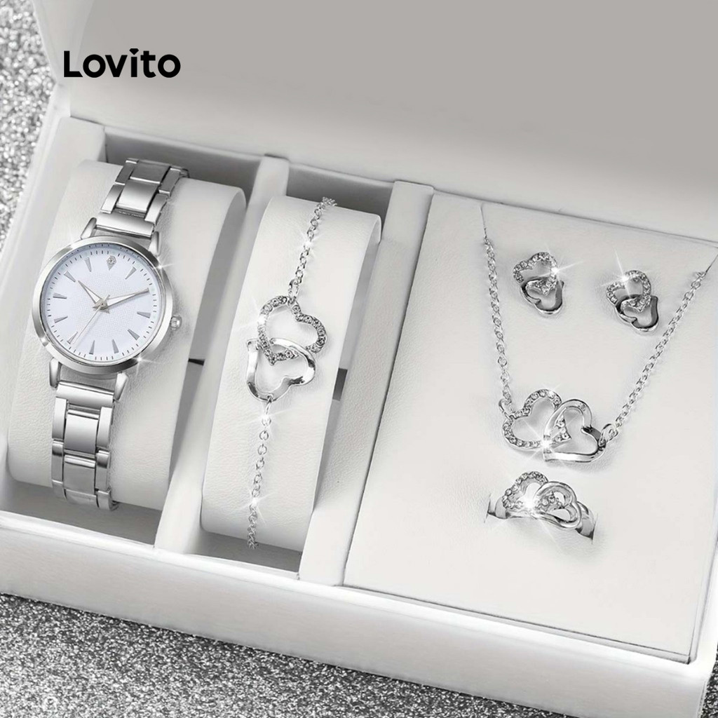 Lovito Texture Watch em Português: Relógio Textura LCS28A199 em Oferta na Shopee