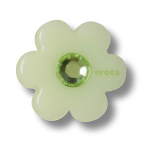 Jibbitz™ Flor Verde com Pedra Único em Oferta na Shopee
