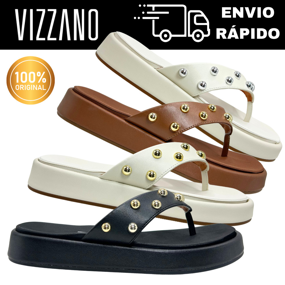 Tamanco Flatform Vizzano 6506.106 Feminino Estilo Casual Moderno com Conforto Prolongado em Oferta na Shopee