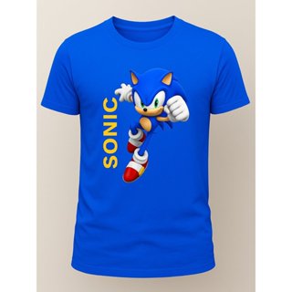 Camiseta Sonic Shadow Knuckles Tails Avulsa Infantil Juvenil Infanto em Oferta na Shopee