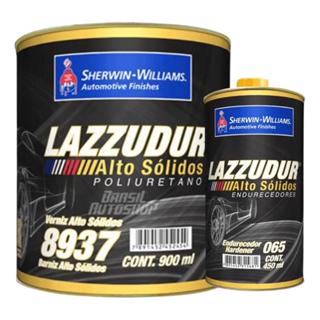 KIT VERNIZ 8937 A.SOLIDO LAZZURIL 900ML + C/END.065 em Oferta na Shopee