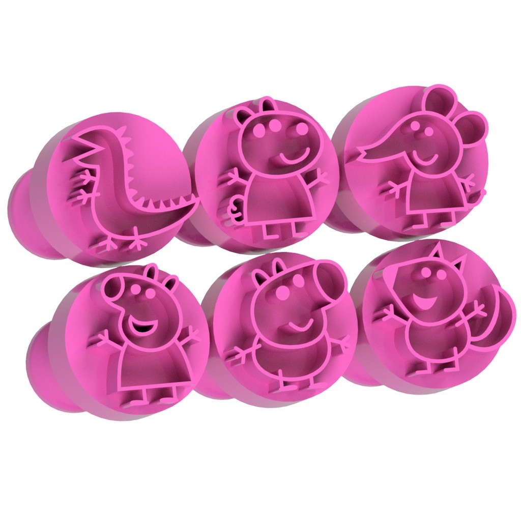 Carimbos para Docinhos Porca Pig em Oferta na Shopee