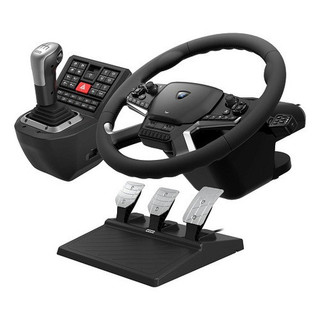 Volante Gamer Hori Hpc-044u Force Feedback Truck Preto