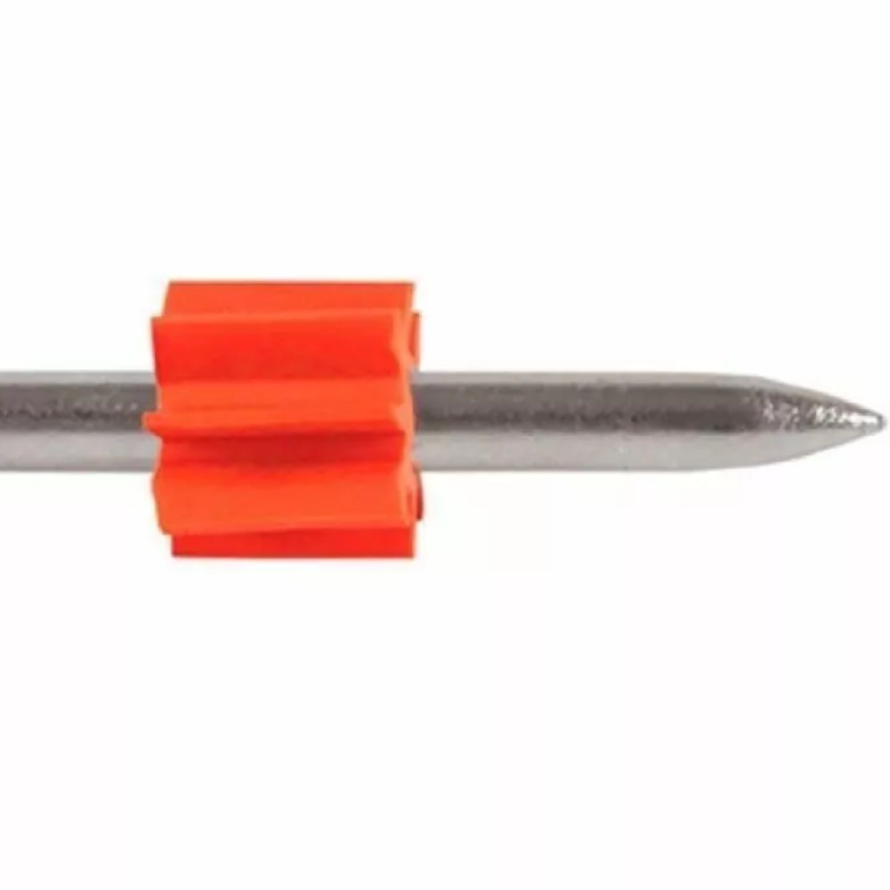 Detalhes do Pino liso fixação á pólvora 1/4X45mm 100pçs - PXI1445 Ancora