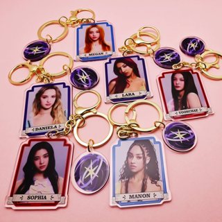 KPOP KATSEYE Chaveiro Acrílico Com Impressão Dupla Face E Decoração De Mochila Para Fãs K-pop em Oferta na Shopee