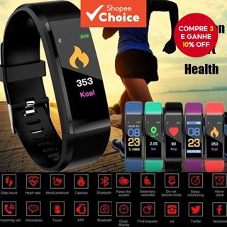 2025 Relógio Inteligente à Prova d'Água com Tela Sensível ao Toque, Lembrete de Informações, Pulseira Bluetooth, em Oferta na Shopee