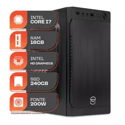 Computador Home Essential S, Intel Core i7, 16GB DE RAM, SSD 240GB