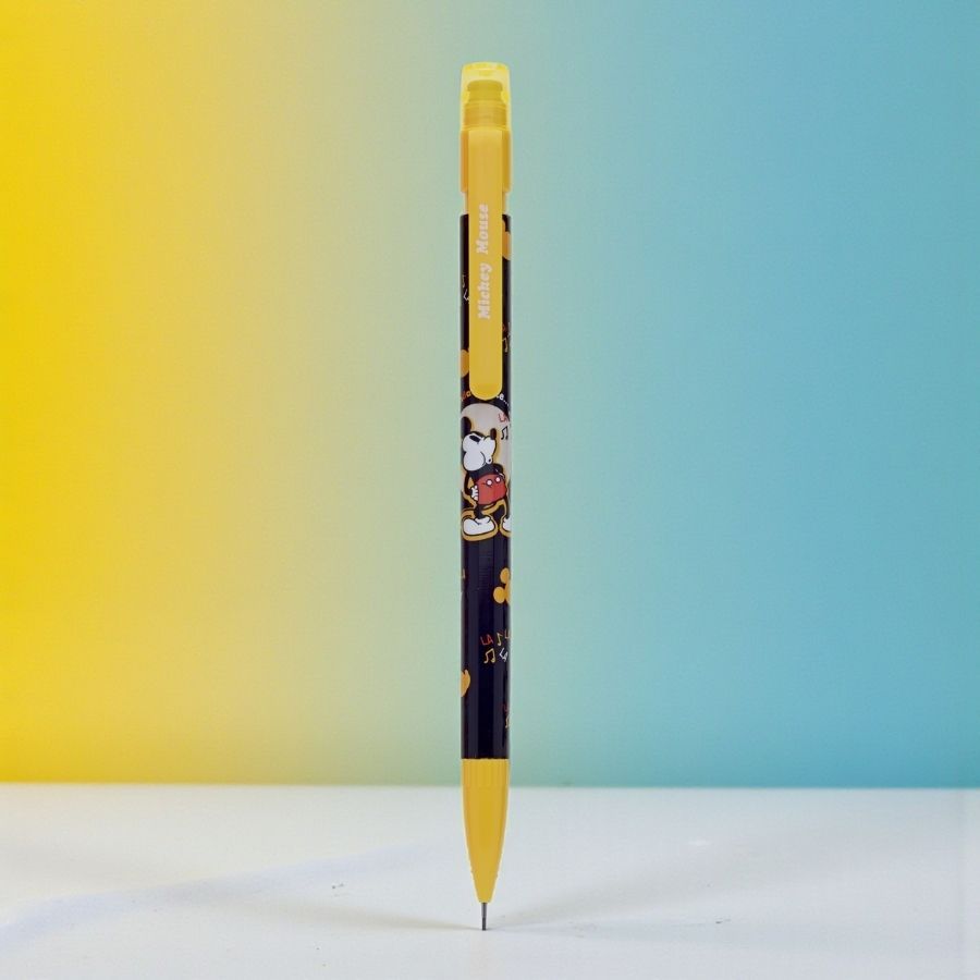 Lapiseira Mickey 0.7mm - Amarelo - Disney Original - 1 unidade - Rizzo