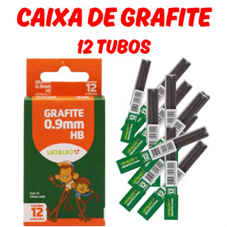 Grafite com 12 tubos HB 0.5mm 0.7mm 0.9mm Lápis Lapiseira Leo & Leo em Oferta na Shopee