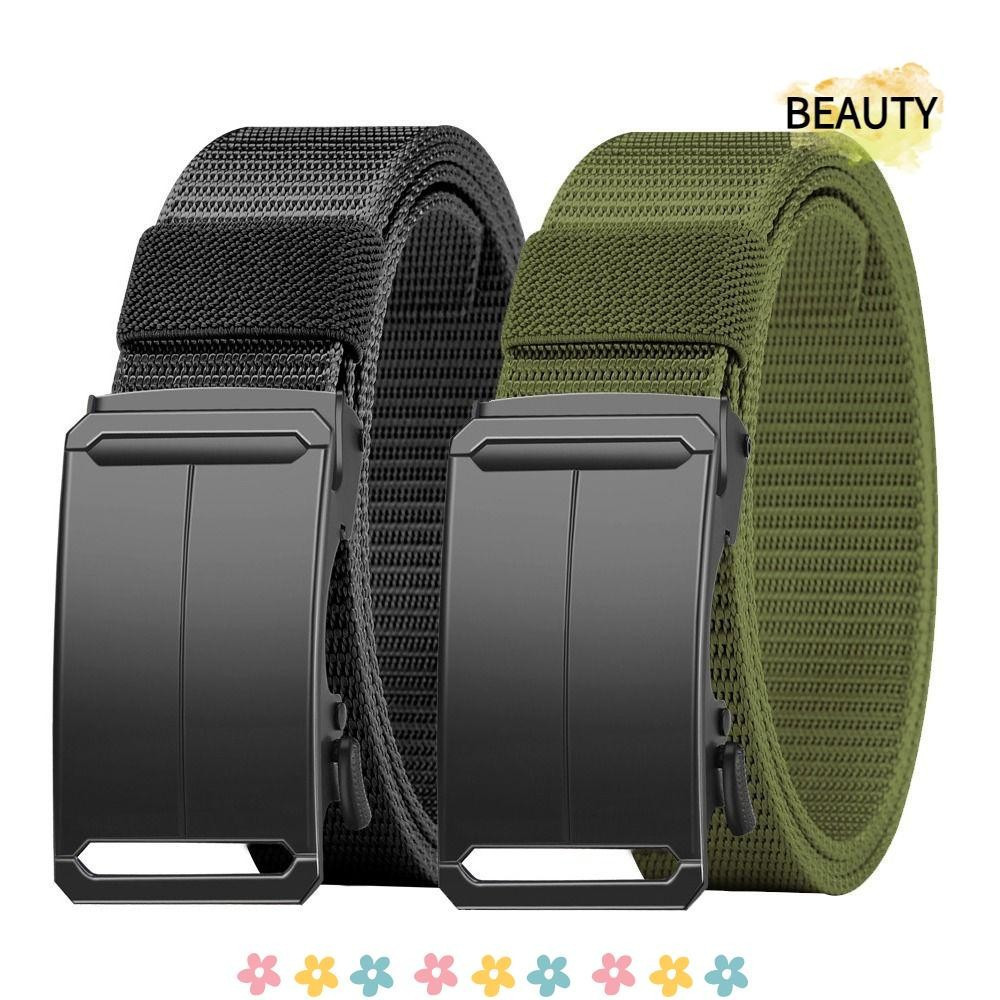 Cinto Tecido BEAUTYHOMEBR, Marca de Luxo Casual para Homens, Cinto Durável e Moderno