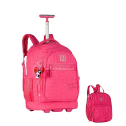 Kit Mochila de Rodinha Com Lancheira Rebecca Bonbon Sweet Dreams- Clio Style