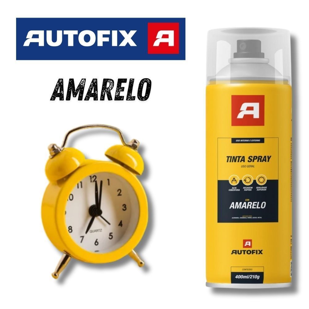Tinta Spray Amarelo Uso Geral  400ml – durável incrivelmente qualificado