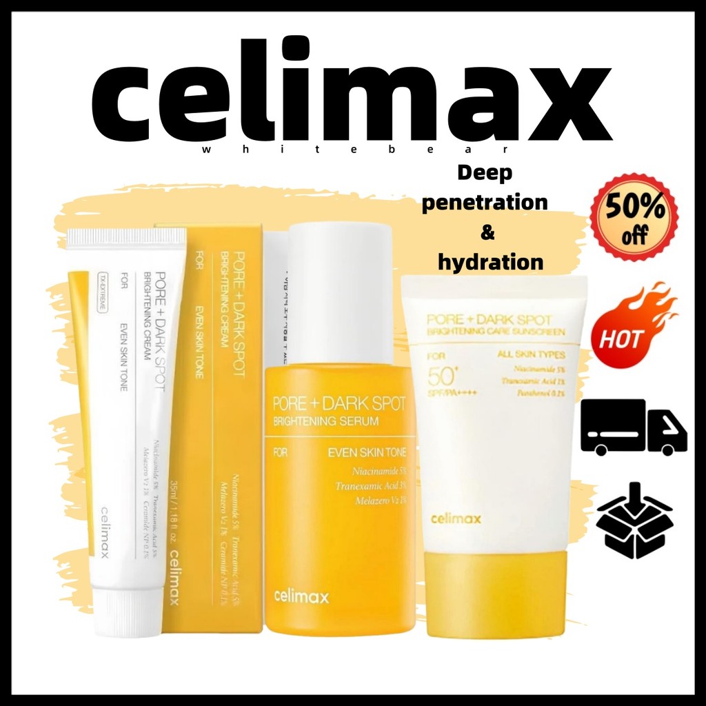 5.5 [celimax] Creme Facial Iluminador Pore Dark Spot +