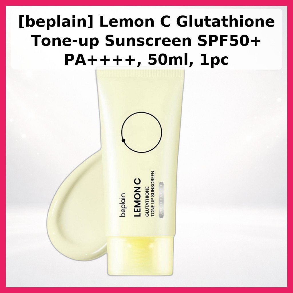 [beplain] Protetor Solar Tonificador De Glutationa Limão C Fps50 + PA + , 50ml , 1 Unidade/Coreano Fps50 Da LumioSeoul