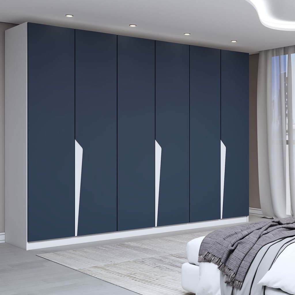 Guarda-Roupa Casal Luxe 2,42 Metros 6 Portas 4 Gavetas - Panorama Móveis