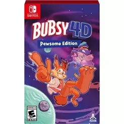 Bubsy 4D Pawsome Edition Switch Midia Fisica