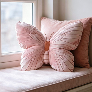 Almofada De Borboleta Fofa Pelúcia Travesseiro Almofada Arremesso Sofá Presente De Meninas em Oferta na Shopee