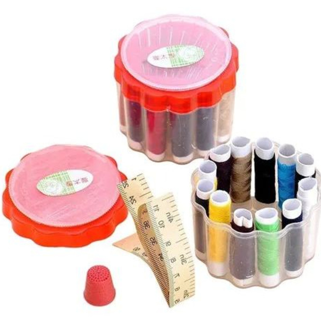 Kit Costura Completo Redondo 33 Itens – Pequeno no Tamanho, Gigante na Utilidade