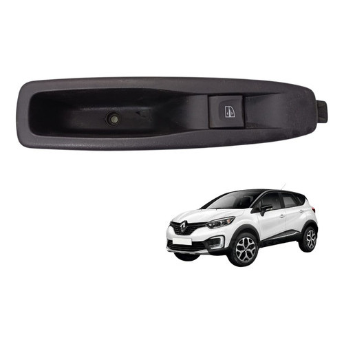 Moldura Botao Traseiro Esquerdo Captur 2017 2018 Intense