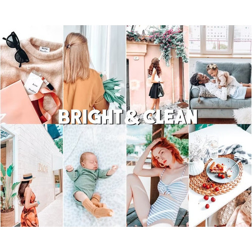 15 Lightroom Preset Bright E Clean Filtro Brilhante Blogguer