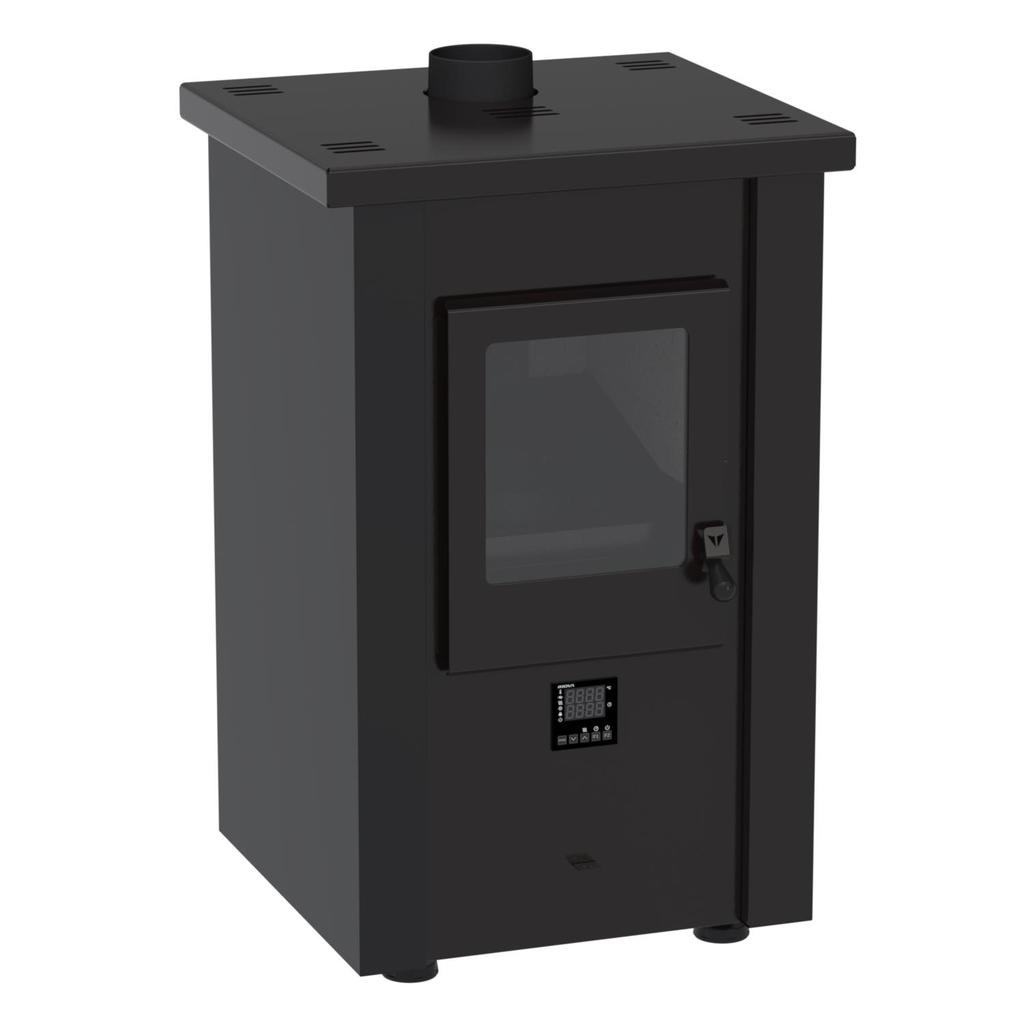 Calefator a Pellets Venax Vulcano Preto