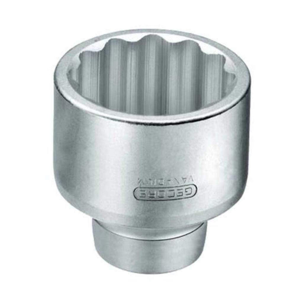 Soquete Estriado Encaixe 12" x Boca 1" Gedore 015.164