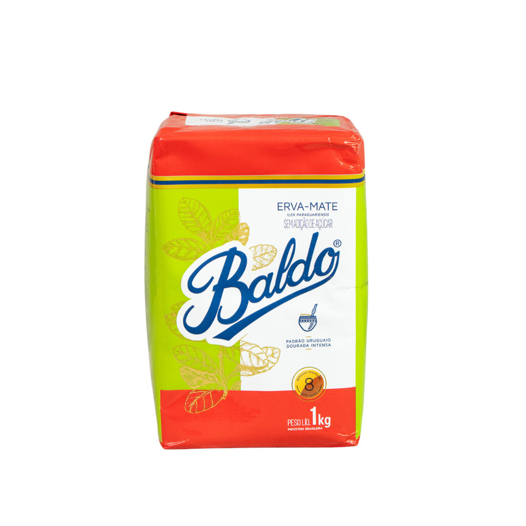 Erva Mate Baldo 1kg | Yerba Mate Sem Adição de Açúcar