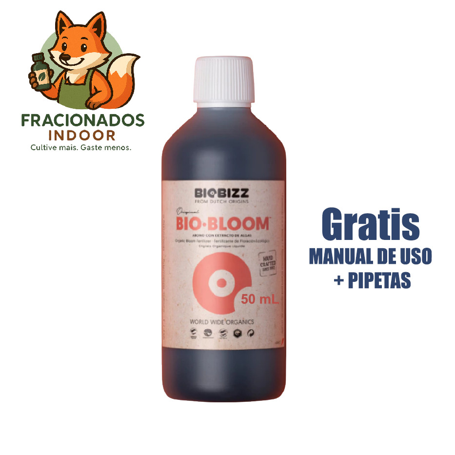 Fertilizante Orgânico Biobizz Bio-Bloom 100ml - Fertilizante ecológico para floração
