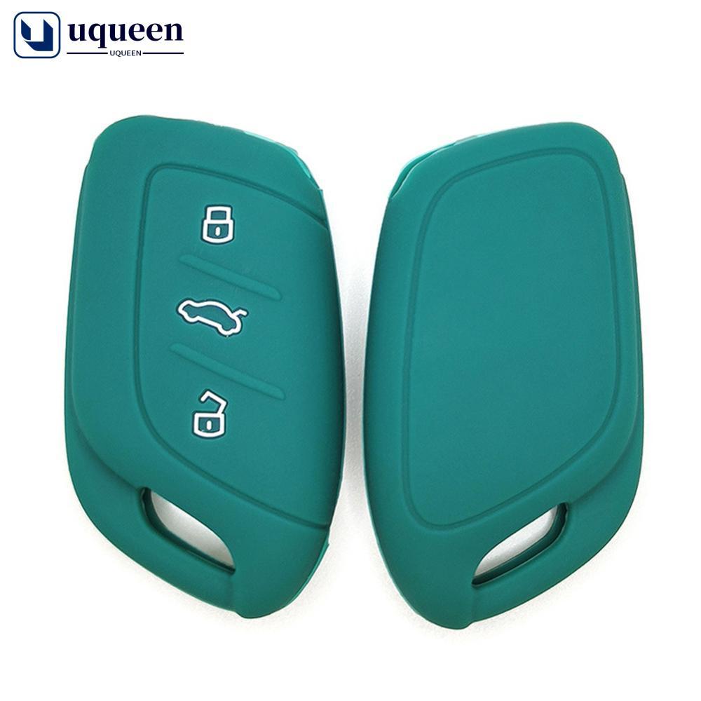 UQUEEN Silicone 3 Botões De Controle Remoto Chave Caso Capa Titular Do Carro Acessórios Automóveis Para MG4 MG5 MG6 MG Z