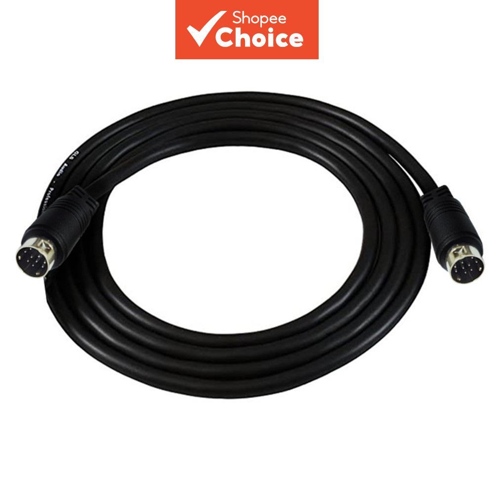 Mini DIN 9 Pinos Macho Para S-Video AV Sinal Chumbo Placa De Som TV Game Console Cabo De Áudio Pro