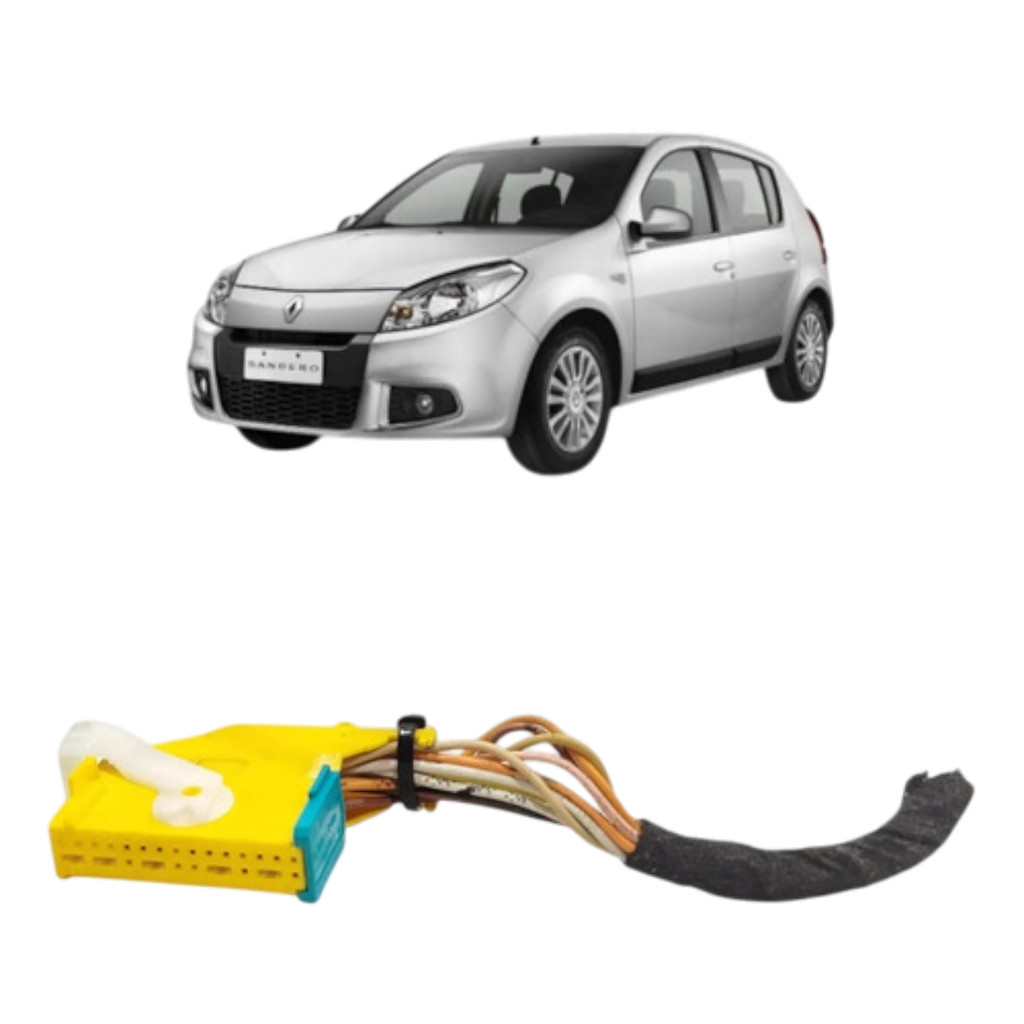 Chicote Conector Plug Modulo Airbag Sandero 2007 2008 A 2014