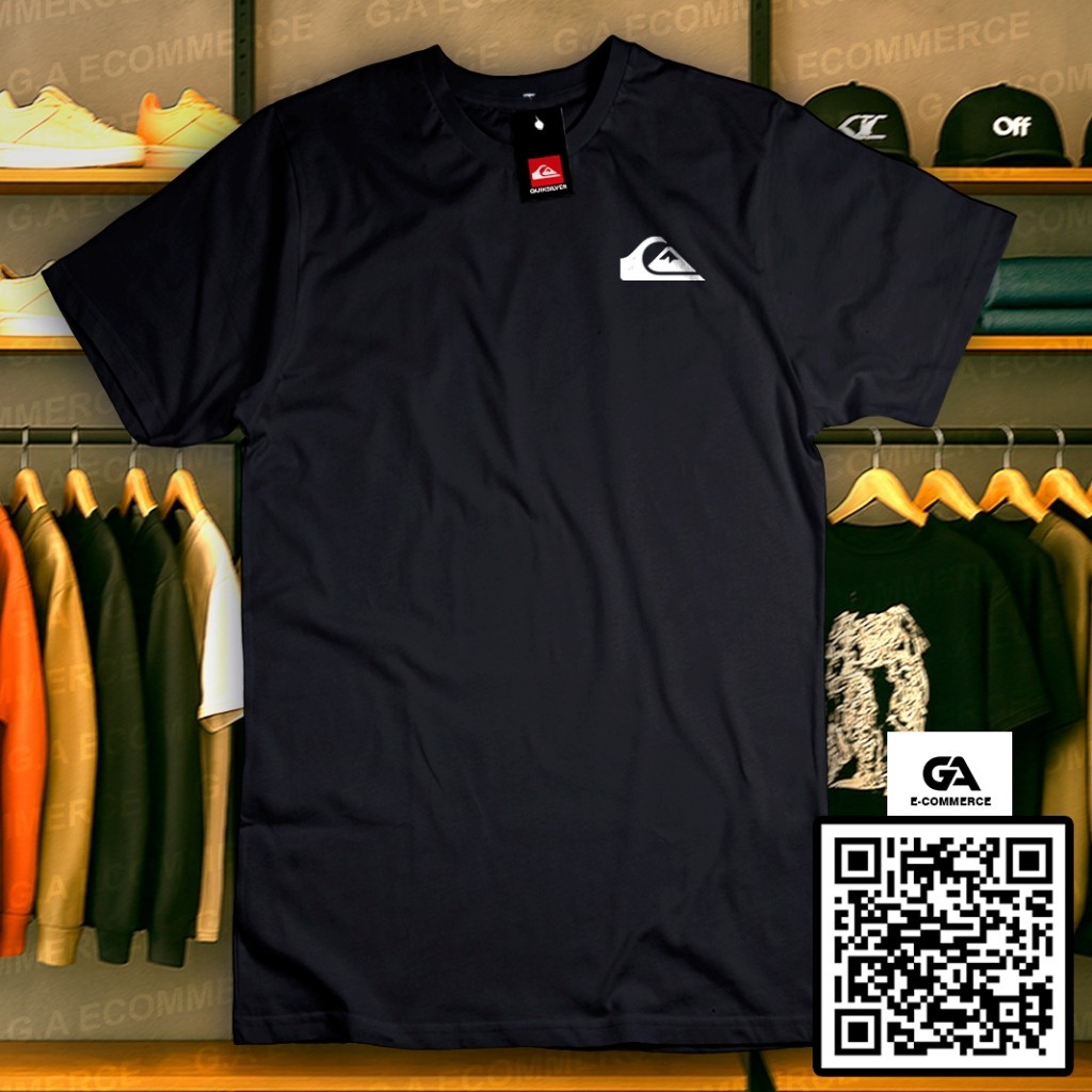 Camiseta Masculina Básica Quiksilver Canto Skate Surf Camisa T-shirt Algodão Confortável Qualidade KONG ESTAMPADOS*